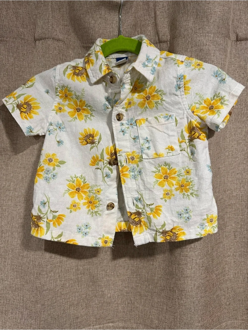 Old Navy Linen Blend Button-Down Shirts